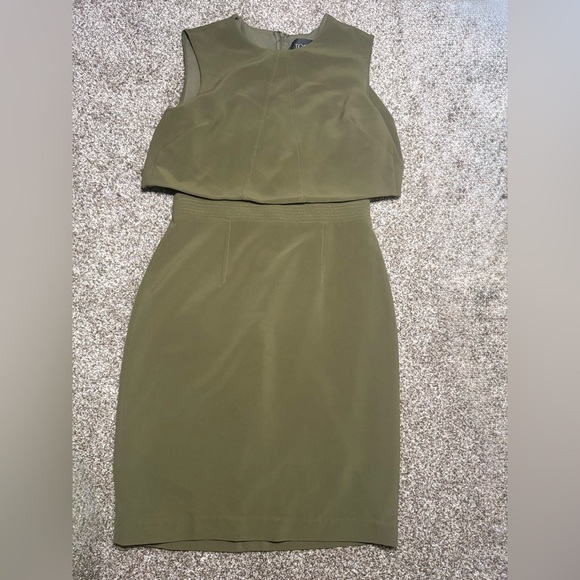 Toccin Dresses & Skirts - Toccin NY Women’s size 6 Strapless Olive Dress